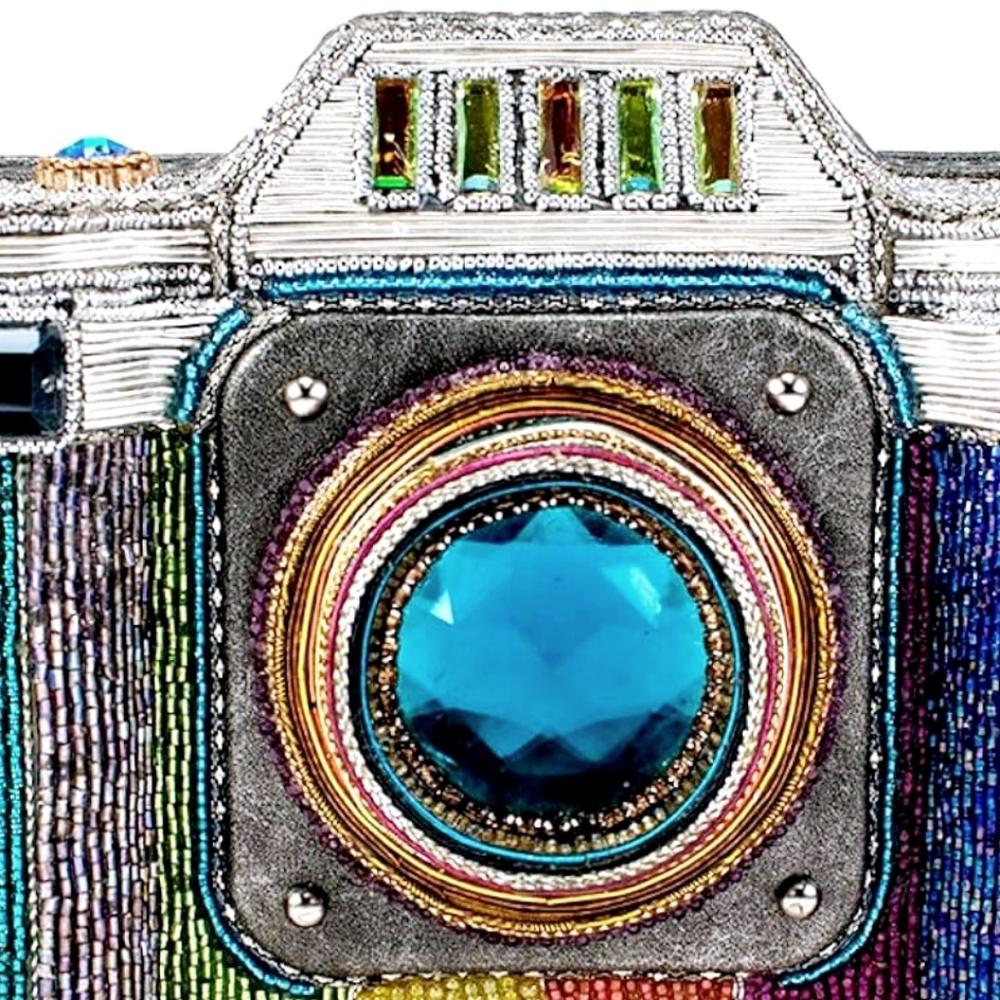 #415 Mary Frances Camera Crossbody Bag 💙 - Picture 8 of 11